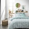 Parure de lit - Housse de couette réversible 100% Coton 57 fils Syllio