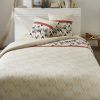 Parure de lit - Housse de couette 100% Coton 51 fils Axco Beige