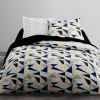 Housse de couette 220x240 + 2 taies d'oreiller Polyester Luca