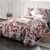 Housse de couette réversible et taie d'oreiller coton Bonheur 3