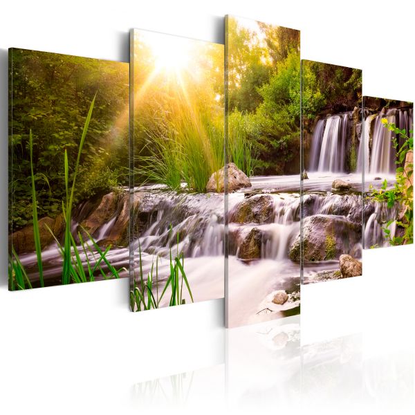 Tableau Forest Waterfall