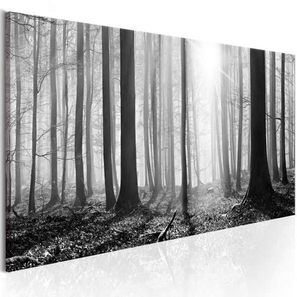 Tableau Black and White Forest