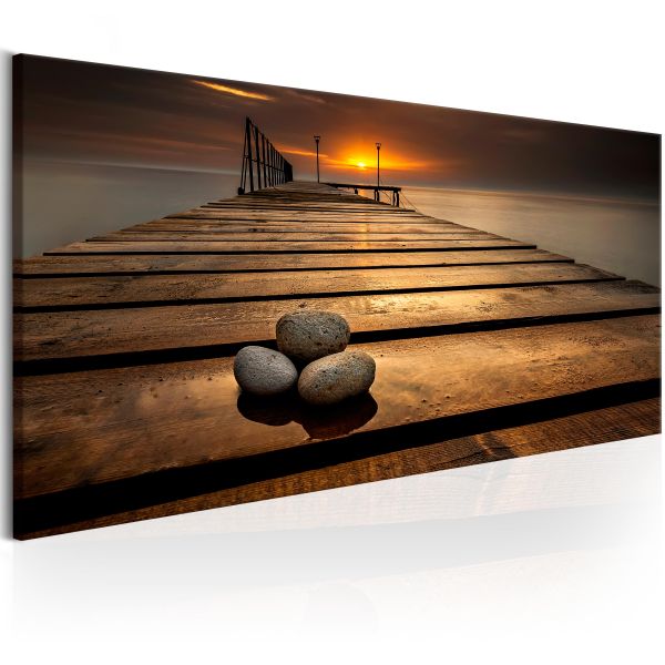 Tableau Stones on the Pier