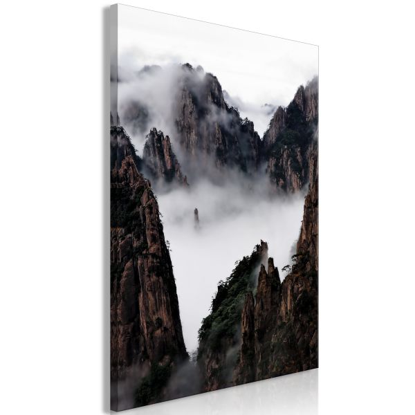 Tableau Fog Over Huang Shan (1 Part) Vertical