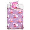 Parure de lit enfant Peppa Pig – Housse de couette Fée 100% coton 140x200 cm