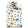 Parure de lit enfant gamer 100% coton 140x200 cm