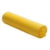 Drap housse 100% Lin Lavé Bâton Rouge Jaune