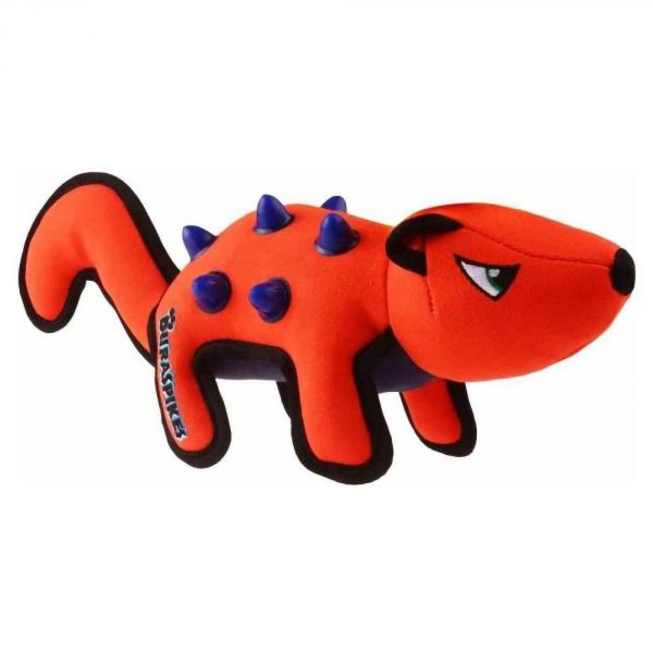Jouet pour chien Duraspikes - Peluche ultra résistante raton laveur Orange