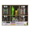 Coffret Mojito Mason Jar avec 4 chopes en verre 45 cl