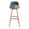 Tabouret de bar scandinave Patchwork Riga