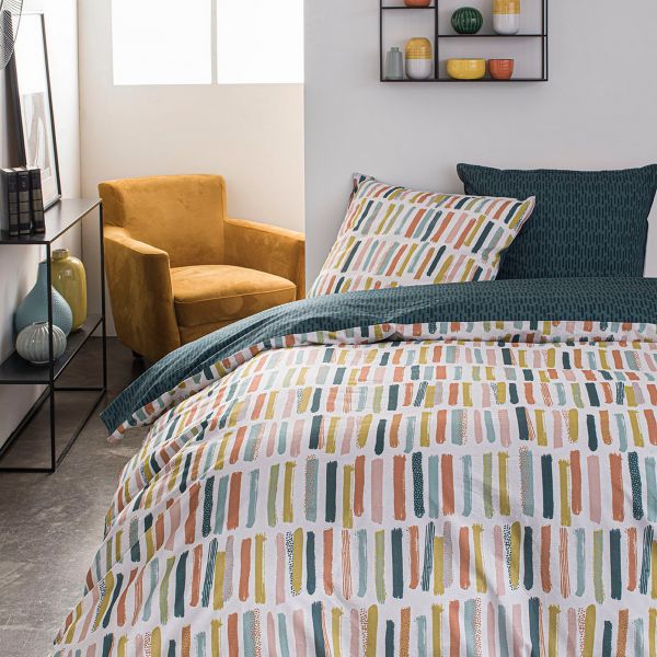 Parure de couette Réversible Today 100% Coton 57 fils 5.14