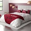 Parure de couette 100% Coton 47 fils Red Love