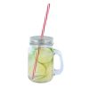 Lot 6 Mugs Jar Cocktail 485 ml avec support panier