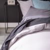 Drap plat 100% Percale de Coton Lavé 80 fils