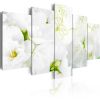 Tableau Fleurs Natural white