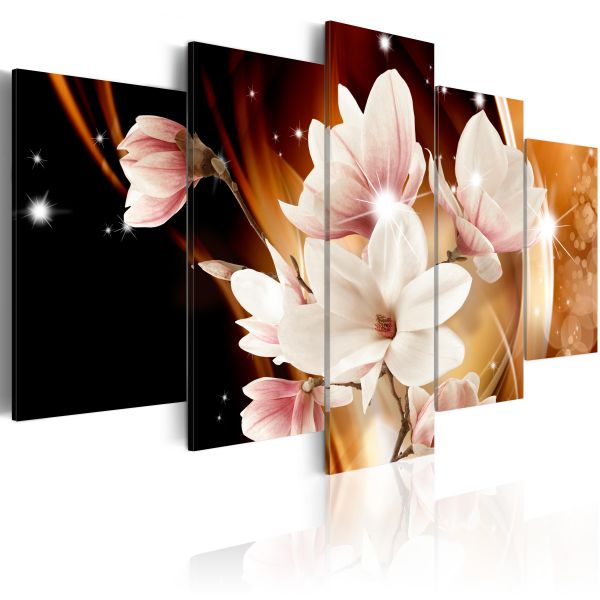 Tableau Fleurs Illumination (Magnolias)