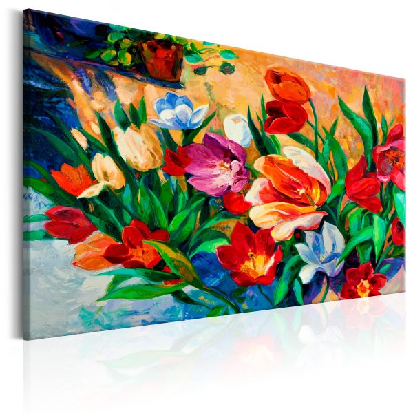 Tableau Fleurs Art of Colours: Tulips