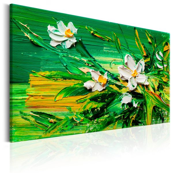 Tableau Fleurs Impressionist Style: Flowers
