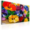 Tableau Fleurs Spring Pansies