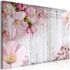 Tableau Fleurs Flowers on Boards (1 Part) Wide