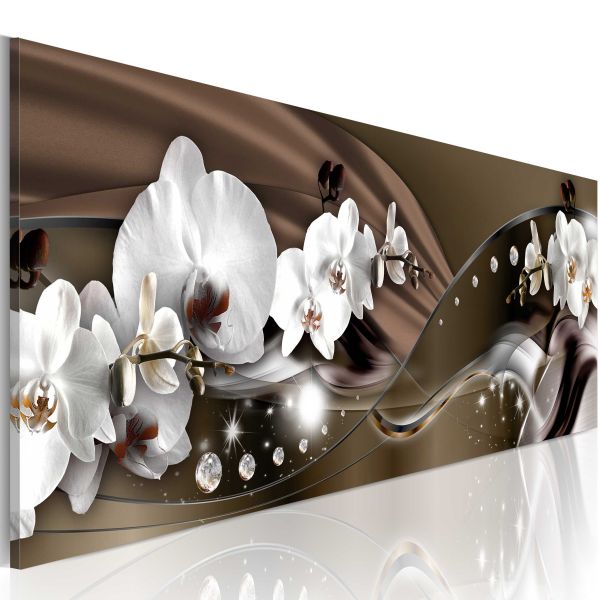 Tableau Fleurs Chocolate Dance of Orchid