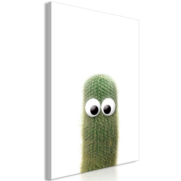 Tableau Fleurs Prickly Friend (1 Part) Vertical