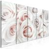 Tableau Fleurs Satin Rose (5 Parts) Narrow Pink