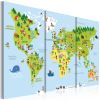 Tableau Cartes du monde Children's World