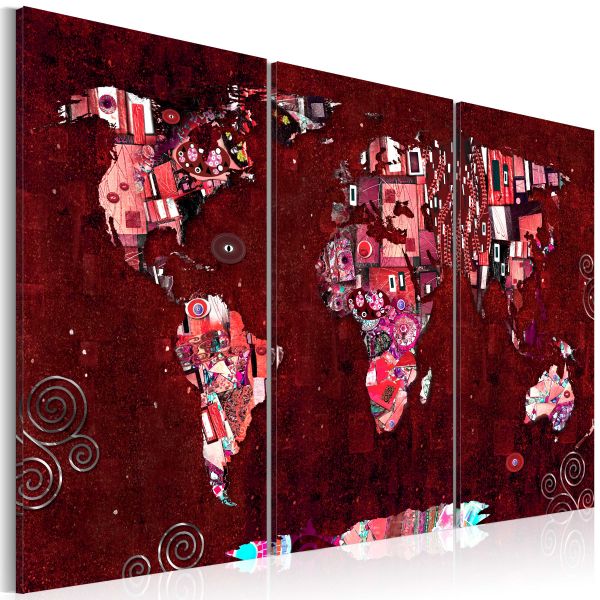 Tableau Cartes du monde Ruby World