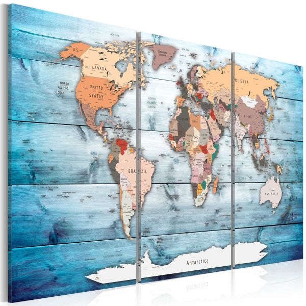 Tableau Cartes du monde Sapphire Travels