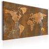 Tableau Cartes du monde Rusty World