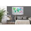 Tableau Cartes du monde World Map: Green Paradise