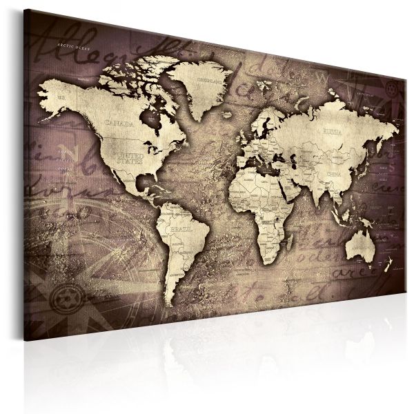 Tableau Cartes du monde Precious World