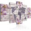 Tableau Cartes du monde Romantic World Map