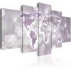 Tableau Cartes du monde Amethyst World