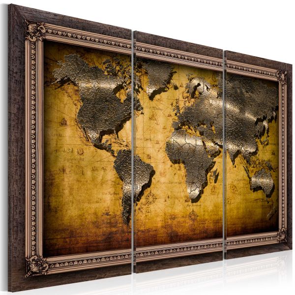 Tableau Cartes du monde The World in a Frame