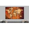 Tableau Cartes du monde Amber Travels