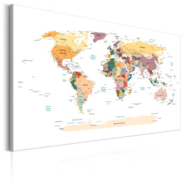 Tableau Cartes du monde World Map: Travel Around the World