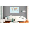 Tableau Cartes du monde World Map: Travel with Me