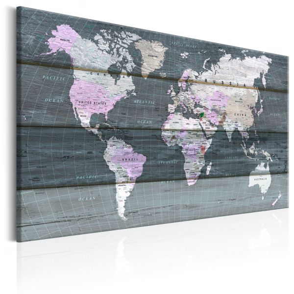 Tableau Cartes du monde Roam across the World