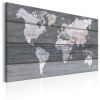 Tableau Cartes du monde The Grey Earth