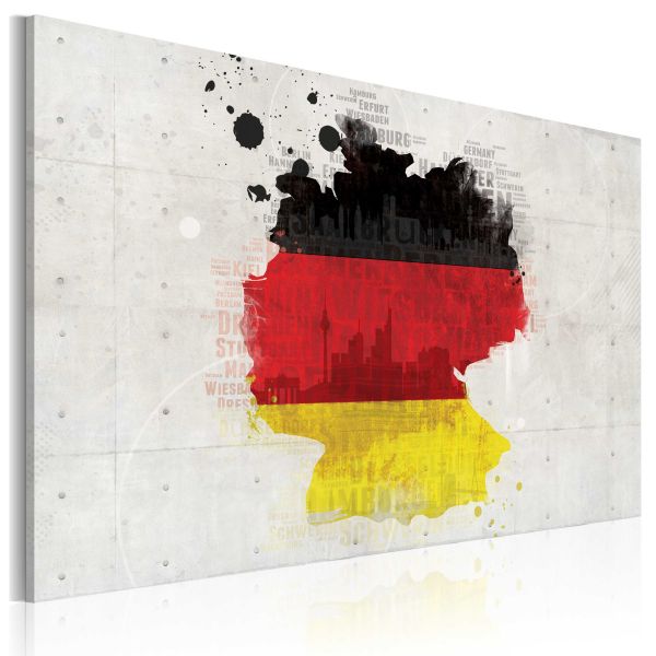 Tableau Cartes du monde Carte de l'Allemagne