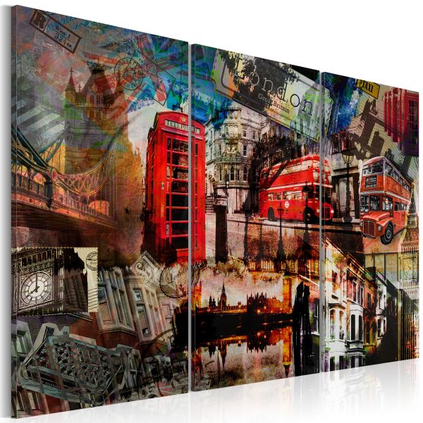 Tableau Villes Collage - Londres