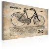 Tableau Vintage N° 1245 - Bicyclette