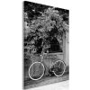 Tableau Vintage Bicycle and Flowers (1 Part) Vertical