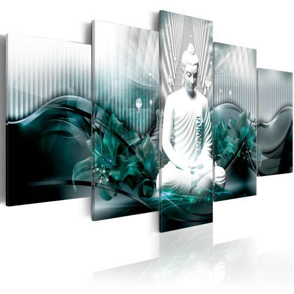 Tableau Zen Azure Meditation