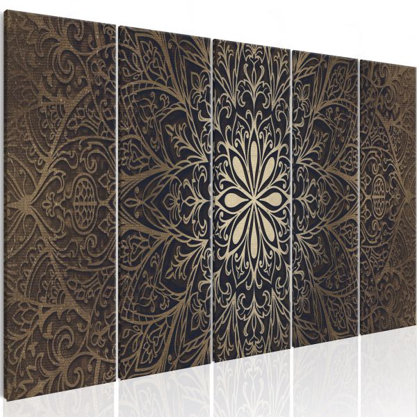 Tableau Zen Brown Mandala