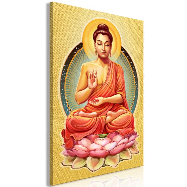 Tableau Zen Peace of Buddha (1 Part) Vertical