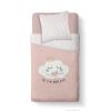 Housse de couette enfant 140x200 cm avec 1 taie d'oreiller 63x63 cm Parure de lit Coton Kids Kool 1.9