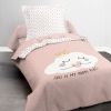 Housse de couette enfant 140x200 cm avec 1 taie d'oreiller 63x63 cm Parure de lit Coton Kids Kool 1.9